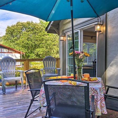 Shaw Creek Cottage With Fire Pit And Forest Views Хендерсонвилл Экстерьер фото